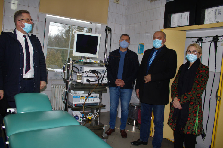 Ilustracja do informacji: Nowy sprzęt i pracownia endoskopowa w Szprotawie