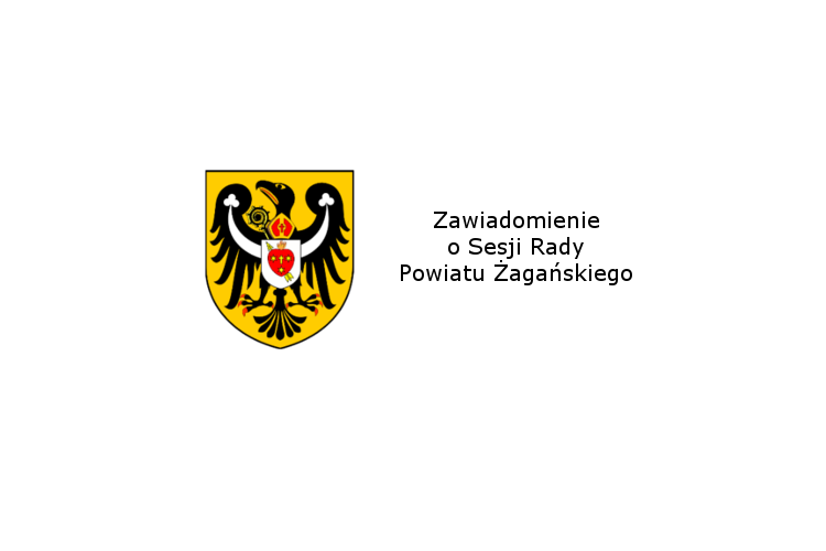 Ilustracja do informacji: Zawiadomienie o XX sesji Rady Powiatu Żagańskiego