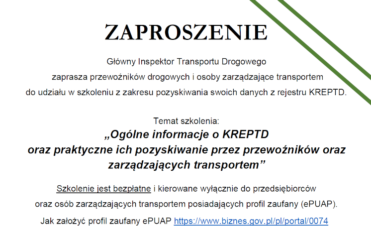 Ilustracja do informacji: Zaproszenie na szkolenie dla przedsiębiorców i zarządzających transportem - terminy wrzesień 2022 r.